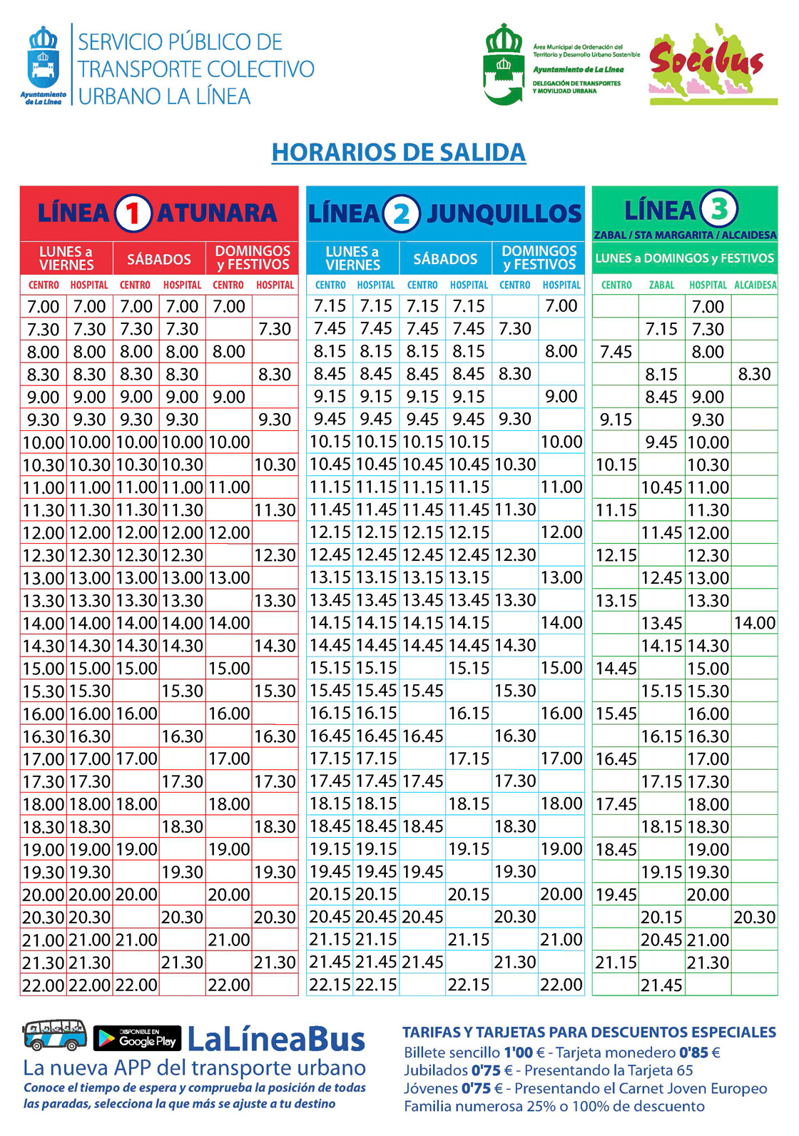 Groupe Socibus opère les autobus urbains de La Línea