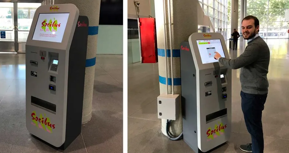 Socibus sales points in Madrid