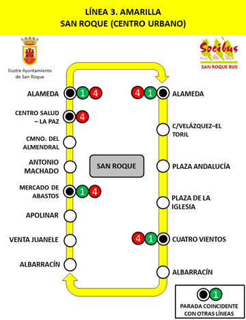 Socibus gère les autobus urbains de San Roque